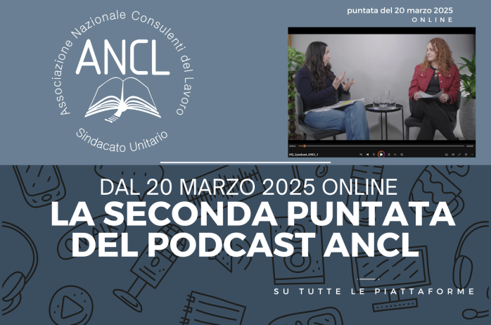 Nuovo podcast: dal 20 marzo online nuova puntata sulle piattaforme digitali ANCL