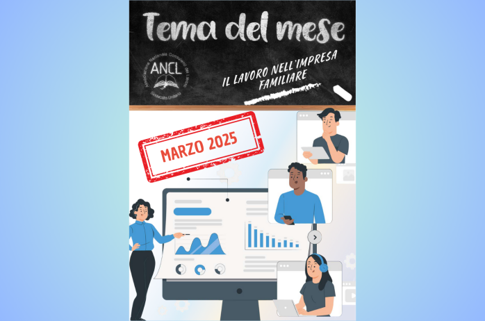 Tema del mese di marzo - Il lavoro nell'impresa familiare
