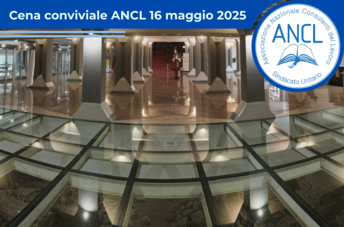 Cena Conviviale ANCL - Brindisi 16 maggio 2025