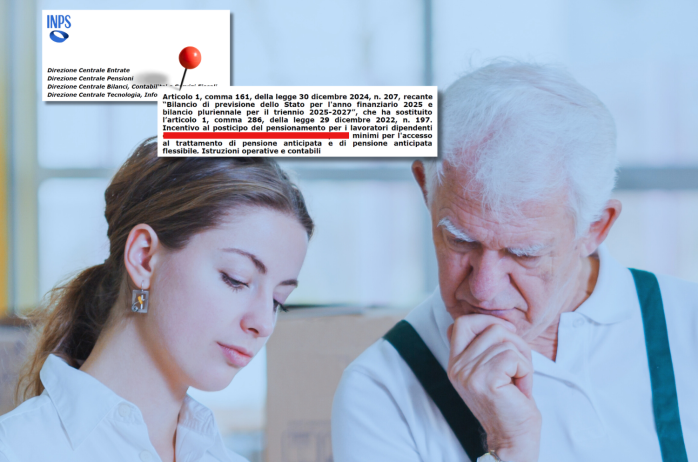 Circ. INPS: istruzioni operative per l'incentivo al posticipo del pensionamento