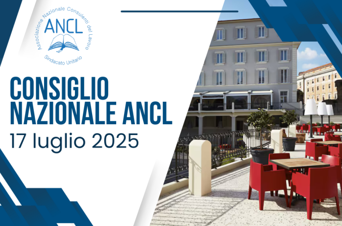 Consiglio Nazionale ANCL - 17 luglio 2025