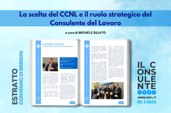 La scelta del CCNL e il ruolo strategico del Consulente del Lavoro