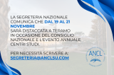 Distacco Segreteria Nazionale 19, 20 e 21 novembre 2025 - CN - Evento Annuale Centri Studi 