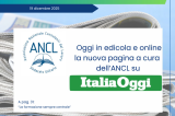 L'ANCL su ItaliaOggi: edizione del 19 dicembre 2025 