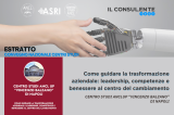 Come guidare la trasformazione aziendale: leadership, competenze e benessere al centro del cambiamento