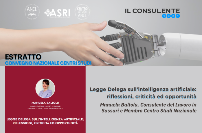 Legge Delega sull'intelligenza artificiale: riflessioni, criticità ed opportunità