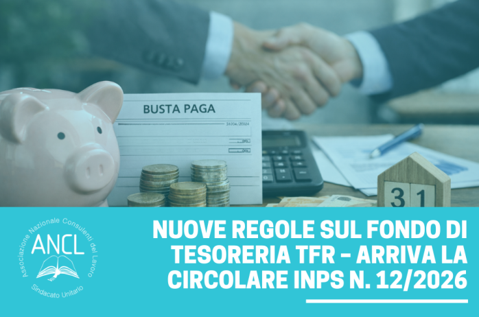 Circolare INPS - Modifiche alla disciplina del Fondo di Tesoreria