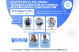 Webinar ANCL - NOVITÀ 2026 SU TFR, FONDO TESORERIA E ADESIONE AUTOMATICA ALLA PREVIDENZA COMPLEMENTARE - 27 febbraio 2026