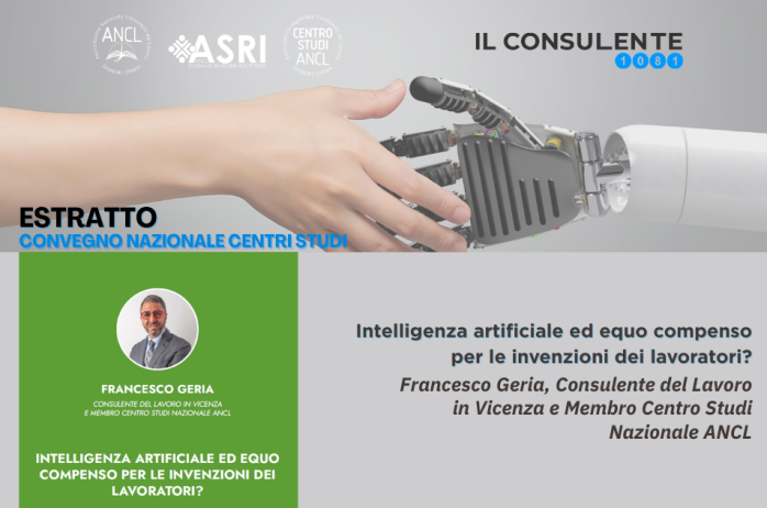 Intelligenza artificiale ed equo compenso per le invenzioni dei lavoratori?