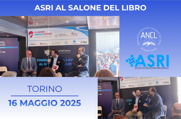 ASRI al Salone del Libro: presentati i volumi ASRI