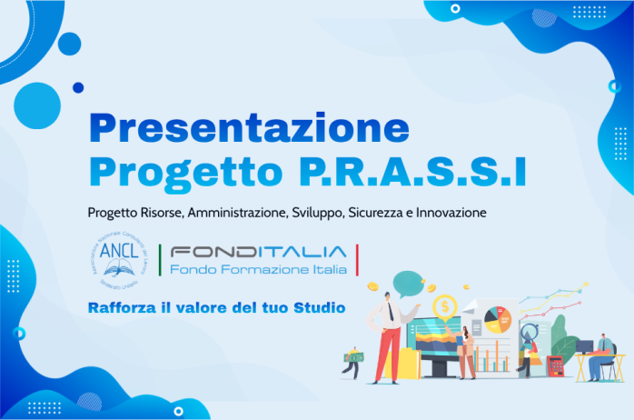 Progetto P.R.A.S.S.I. - Adesione ANCL-Fonditalia accesso al secondo sportello