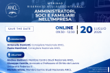 Webinar ANCL 'AMMINISTRATORI, SOCI E FAMILIARI NELL'IMPRESA' 20 luglio 2026