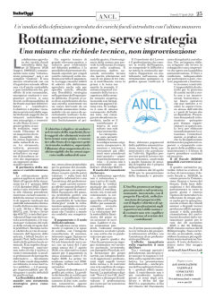 Rottamazione, serve strategia - Una misura che richiede tecnica, non improvvisazione