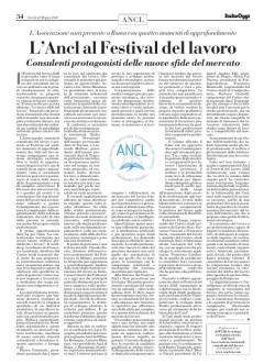 L'Ancl al Festival del lavoro - Consulenti protagonisti delle nuove sfide del mercato