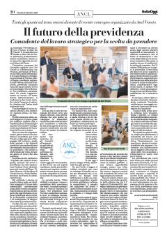 Il futuro della previdenza - Consulente del Lavoro strategico per la scelta da prendere